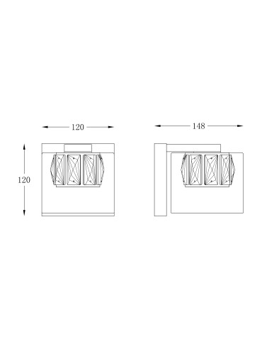 Zuma Line GEM Kinkiet LED 5W W0389-01A-B5AC - produkt 2