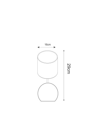 Zuma Line SALLY Lampa Biurkowa E14 40W T16079 - produkt 2