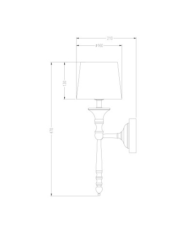 Zuma Line CLOE Kinkiet E14 40W RLB94875-1W - produkt 2