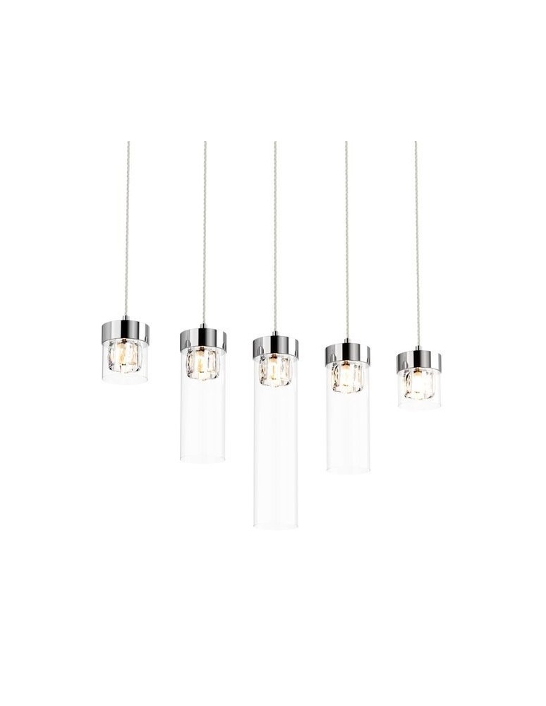 ZUMA LINE GEM LAMPA Wisząca Chrome G9 28W P0389-05E-F4AC ZUMA LINE GEM LAMPA Wisząca Chrome G9 28W P0389-05E-F4AC