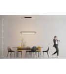 Lampy wiszące LED - Azzardo VIENA BLACK 1xLED Wisząca Czarny AZ2849 - product 4