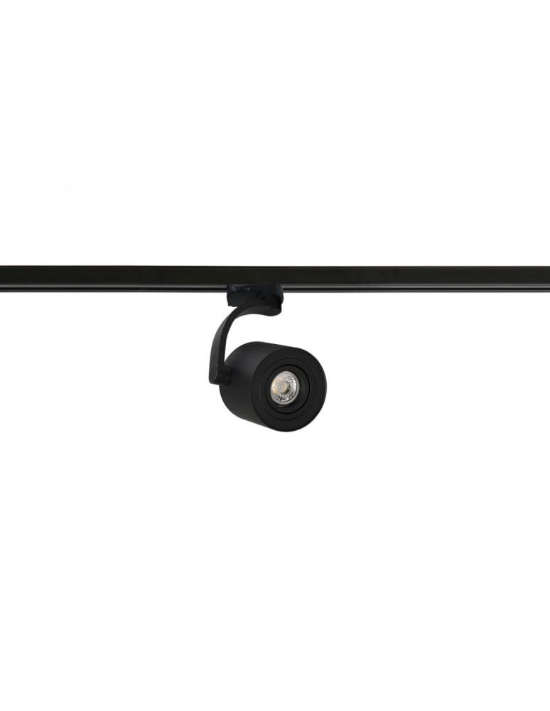 Lampy do szynoprzewodów 3 fazowych - Azzardo BROSS ARM TRACK BLACK 1xGU10 Reflektor Do Szynoprzewodu 3F Czarny AZ3501 - produkt kolory-swiatla.pl 1