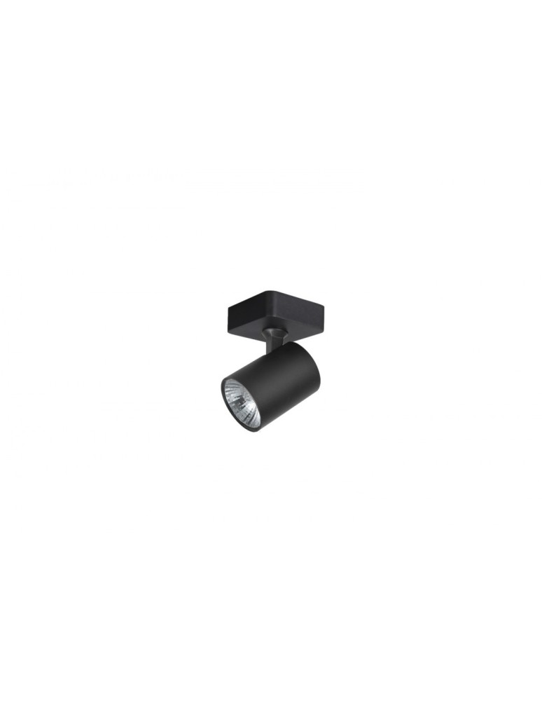 Reflektory - Azzardo EXO 1 BLACK 1xGU10 Reflektor Sufitowy Czarny AZ3193 - produkt kolory-swiatla.pl 1