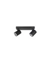 Azzardo EXO 2 BLACK 2xGU10 Reflektor Sufitowy Czarny AZ3195