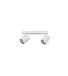 Lampy sufitowe reflektory - Azzardo EXO 2 WHITE 2xGU10 Reflektor Sufitowy Biały AZ3196 - product 1