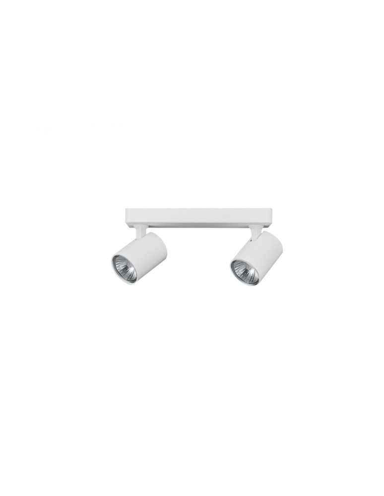 Lampy sufitowe reflektory - Azzardo EXO 2 WHITE 2xGU10 Reflektor Sufitowy Biały AZ3196 - produkt kolory-swiatla.pl 1