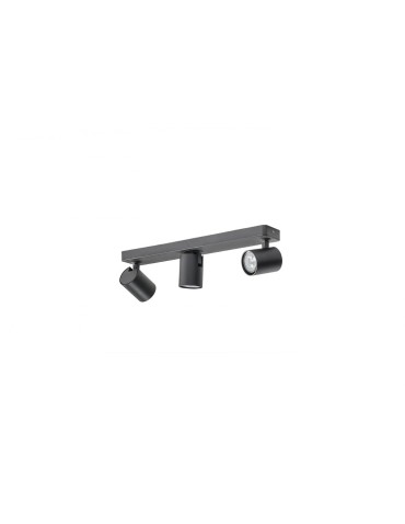 Azzardo EXO 3 BLACK 3xGU10 Reflektor Sufitowy Czarny AZ3197 - produkt 2