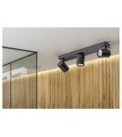 Lampy sufitowe reflektory - Azzardo EXO 3 WHITE 3xGU10 Reflektor Sufitowy Biały AZ3198 - product 3