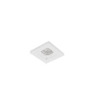 Lampy podtynkowe - oczka - Azzardo HERA GIPS SQUARE S 1xES111 Wpuszczana Biały AZ3466 - product 1