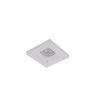 Lampy podtynkowe - oczka - Azzardo HERA GIPS SQUARE S 1xES111 Wpuszczana Biały AZ3466 - product 2