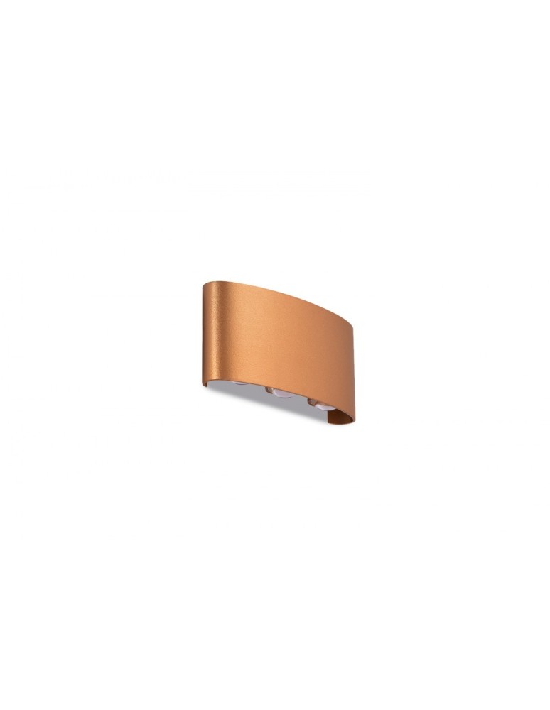 Kinkiety - Azzardo GINNA 3 GOLD 6xLED Ścienna Złoty IP54 AZ3485 - produkt kolory-swiatla.pl 1