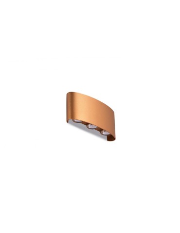 Azzardo GINNA 3 GOLD 6xLED Ścienna Złoty IP54 AZ3485 - produkt 2