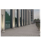 Lampy najazdowe i gruntowe - Azzardo HYDE SQUARE 1xGU10 Zewnętrzna Dogruntowa Aluminium IP54 AZ3326 - product 3