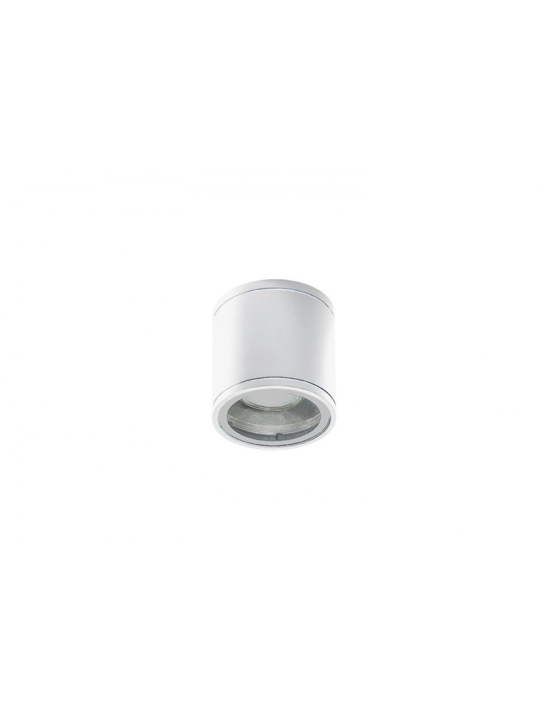 Lampy zewnętrzne sufitowe - Azzardo JOE TUBE WHITE 1xGU10 Zewnętrzna Sufitowa Biały IP54 AZ3315 - produkt kolory-swiatla.pl 1