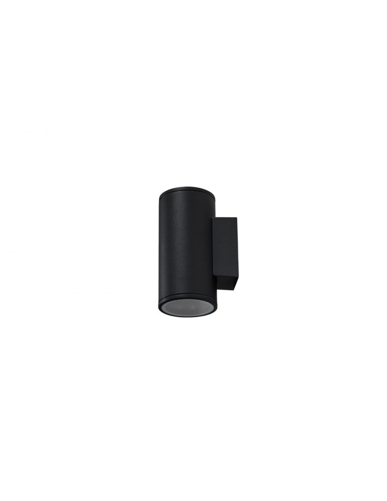 Kinkiety zewnętrzne - Azzardo JOE WALL 2 BLACK 2xGU10 Zewnętrzna Ścienna Czarny IP54 AZ3320 - produkt kolory-swiatla.pl 1