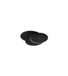Kinkiety - Azzardo CLOVER OVAL BLACK 1xLED Ścienna Czarny AZ2997 - product 1