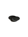 Azzardo CLOVER OVAL BLACK 1xLED Ścienna Czarny AZ2997
