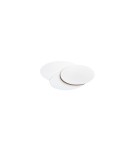 Kinkiety - Azzardo CLOVER OVAL WHITE 1xLED Ścienna Biały AZ2998 - product 1