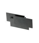 Kinkiety - Azzardo CLOVER SQUARE BLACK 1xLED Ścienna Czarny AZ2198 - produkt 1