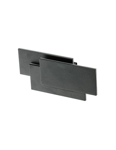 Azzardo CLOVER SQUARE BLACK 1xLED Ścienna Czarny AZ2198