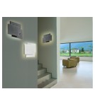 Kinkiety - Azzardo CLOVER SQUARE BLACK 1xLED Ścienna Czarny AZ2198 - produkt 3