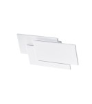 Kinkiety - Azzardo CLOVER SQUARE WHITE 1xLED Ścienna Biały AZ2199 - produkt 1