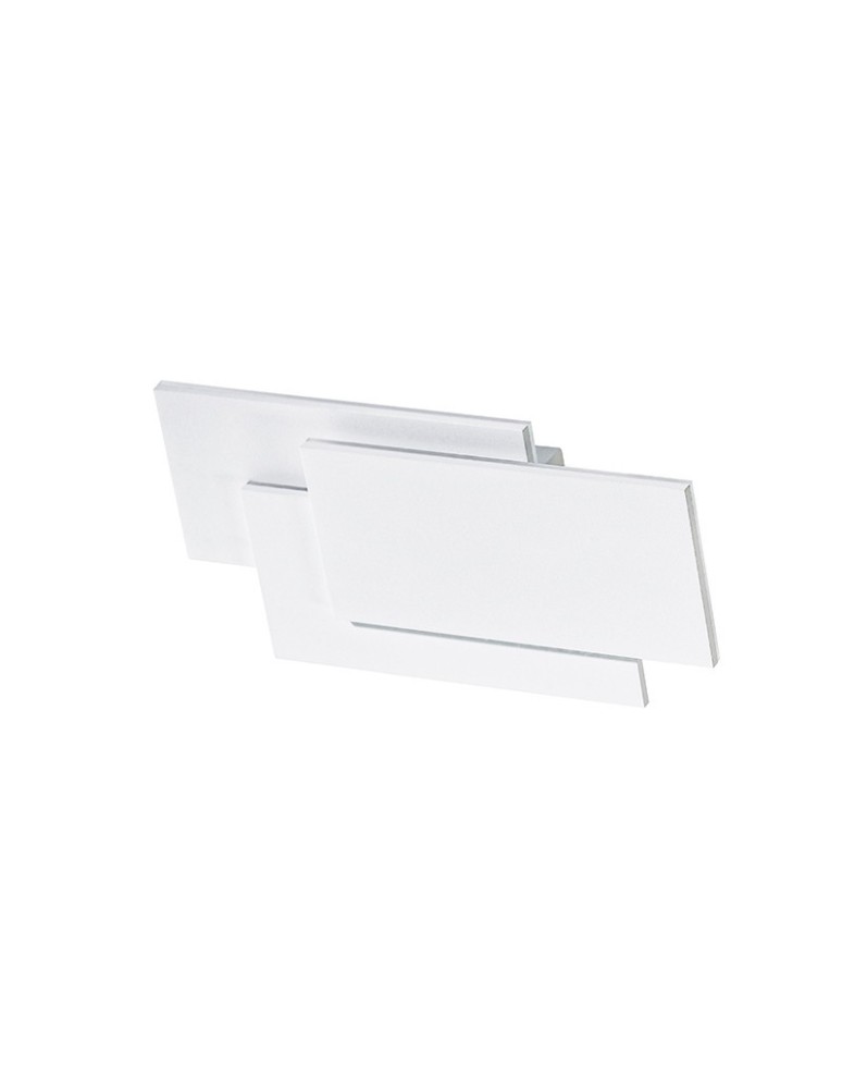 Kinkiety - Azzardo CLOVER SQUARE WHITE 1xLED Ścienna Biały AZ2199 - produkt kolory-swiatla.pl 1