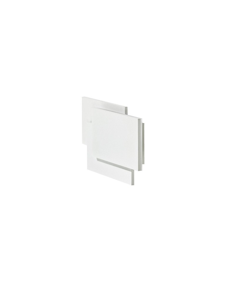 Azzardo CLOVER SQUARE WHITE 1xLED Ścienna Biały AZ2199