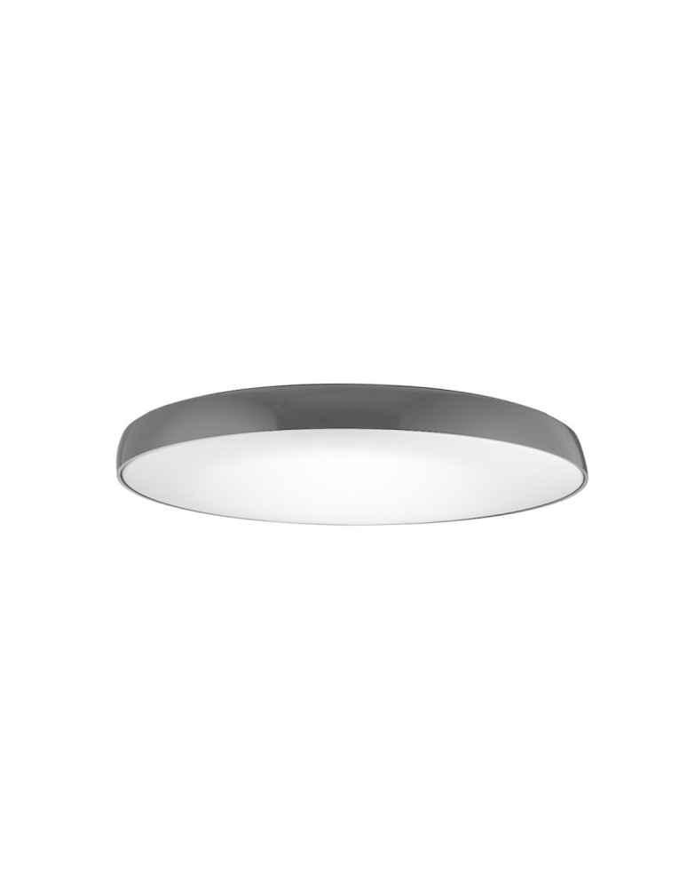 Plafony okrągłe - Azzardo CORTONA 55 3000K GREY 1xLED Sufitowa Szary AZ2743 - produkt kolory-swiatla.pl 1
