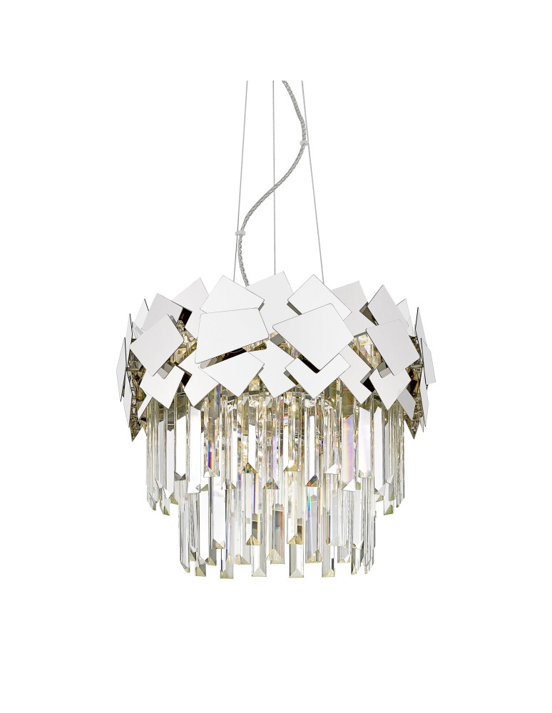 Lampy wiszące - Zuma Line QUASAR Lampa Wisząca Chrome E14 40W P0506-05A-F4AC - produkt kolory-swiatla.pl 2
