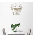 Lampy wiszące - Zuma Line QUASAR Lampa Wisząca Chrome E14 40W P0506-05A-F4AC - produkt 4