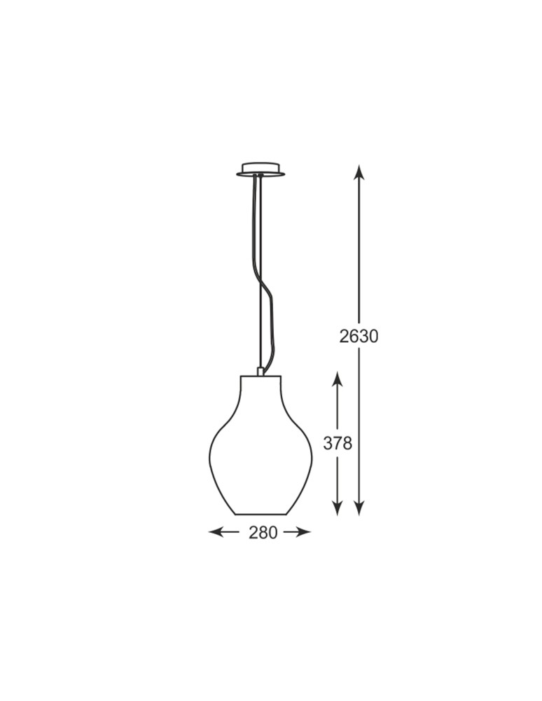Zuma Line BRESSO Lampa Wisząca E27 60W P19066A-D28