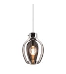 Lampy wiszące szklane - Zuma Line BRESSO Lampa Wisząca E27 60W P19066A-D18 - produkt 2