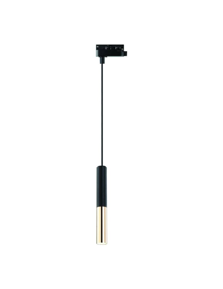 Lampy do szynoprzewodów 1 fazowych - Orlicki Design G9 5W Slimi S Nero Track / Gold - produkt kolory-swiatla.pl 1