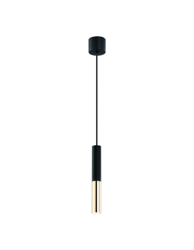 Lampy wiszące - Orlicki Design WISZĄCA G9 5W Slimi Nero S / Gold - produkt kolory-swiatla.pl 1