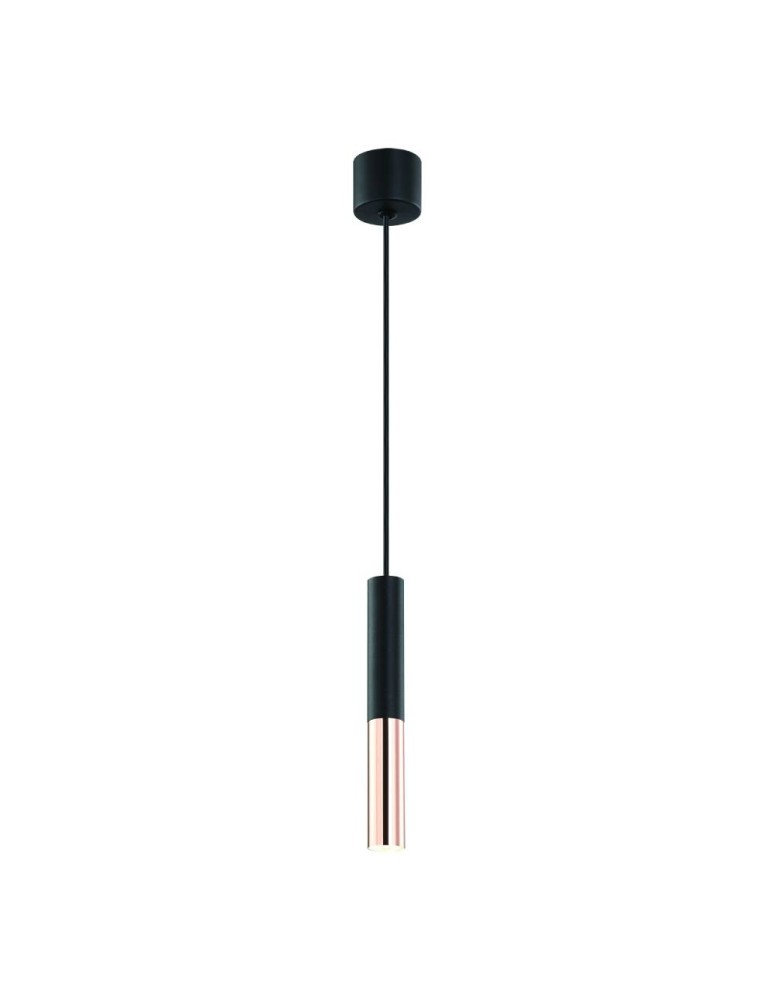 Lampy wiszące różowe złoto - Orlicki Design WISZĄCA G9 5W Slimi Nero S / Rose Gold - produkt kolory-swiatla.pl 1