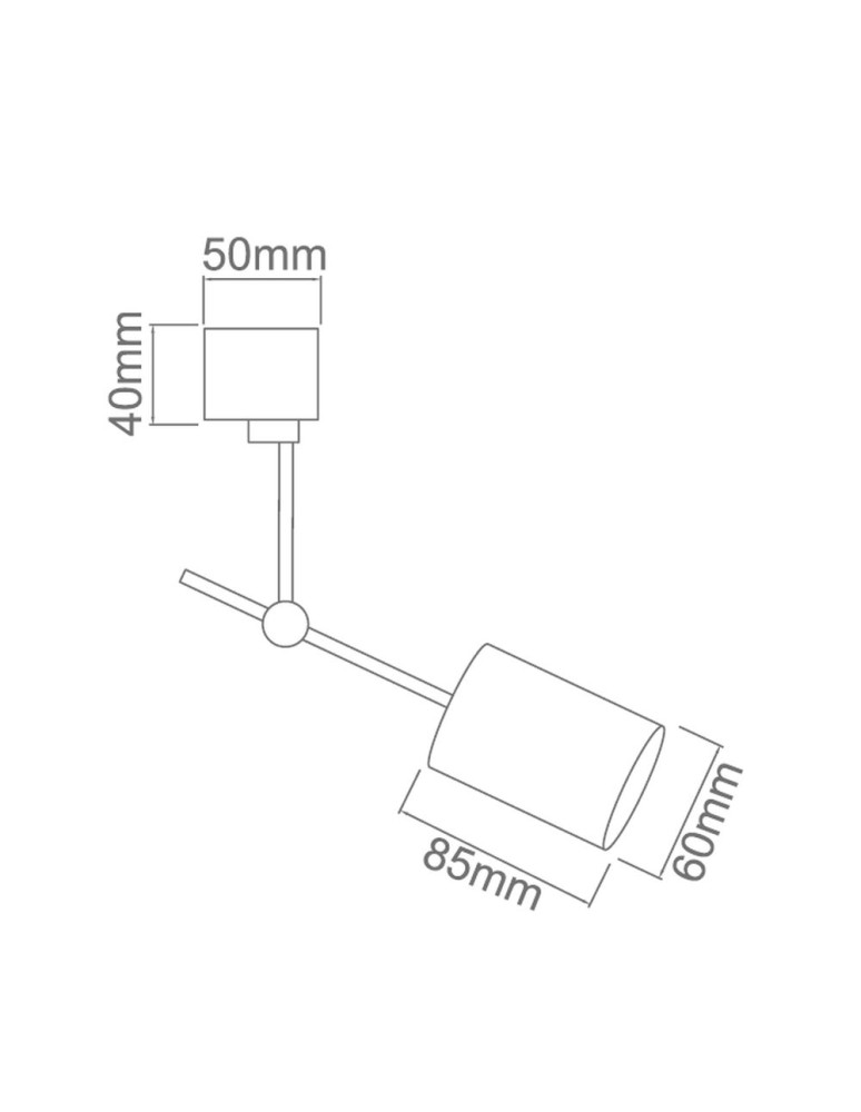 Orlicki Design GU10 8W Stick Bianco