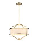 Lampy wiszące w stylu Hampton - Orlicki Design WISZĄCA E27 15W Stesso Old Gold S - produkt 1
