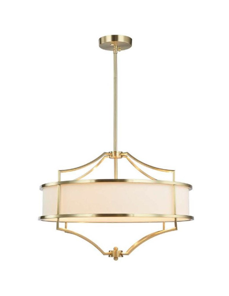 Lampy wiszące w stylu Hampton - Orlicki Design WISZĄCA E27 15W Stesso Old Gold M - produkt kolory-swiatla.pl 1