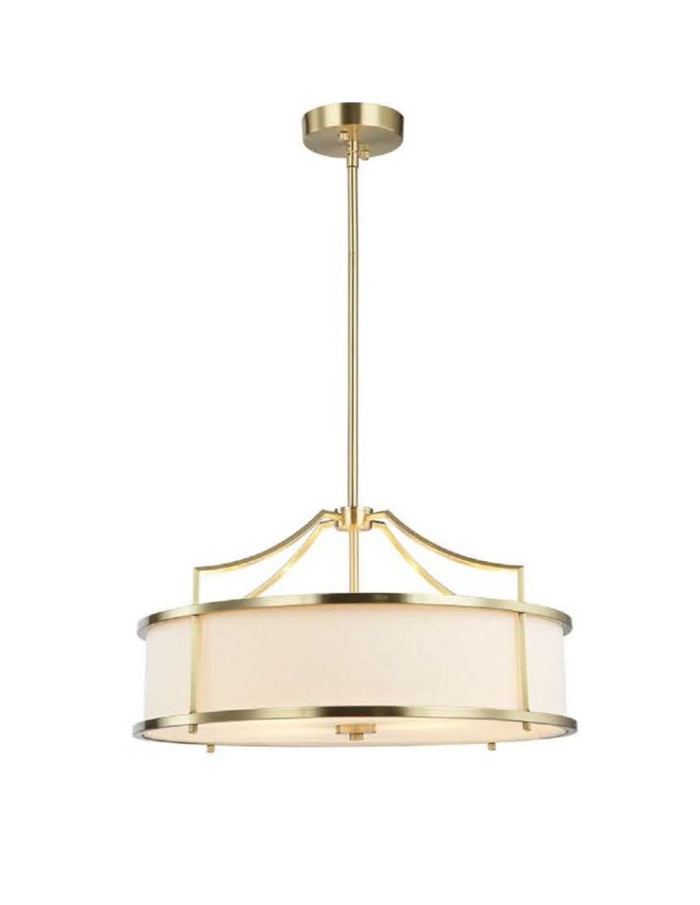 Lampy wiszące w stylu Hampton - Orlicki Design WISZĄCA E27 15W Stanza Old Gold M - produkt kolory-swiatla.pl 1