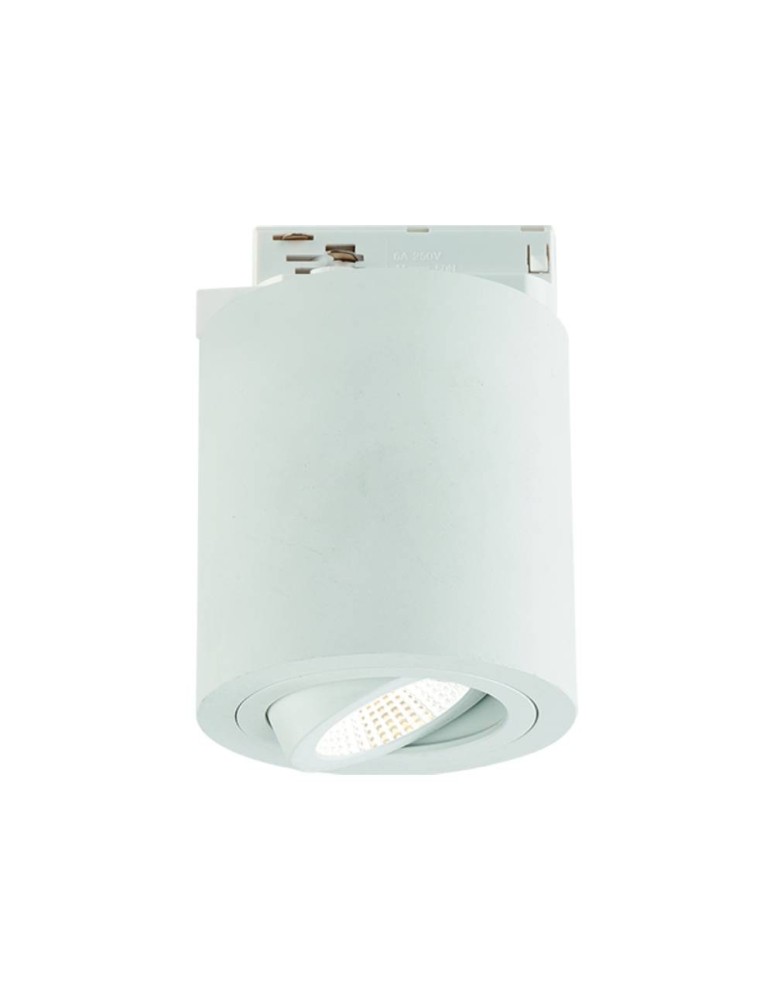 Lampy do szynoprzewodów 1 fazowych - Orlicki Design GU10 8W Rullo Bianco Track - produkt kolory-swiatla.pl 1