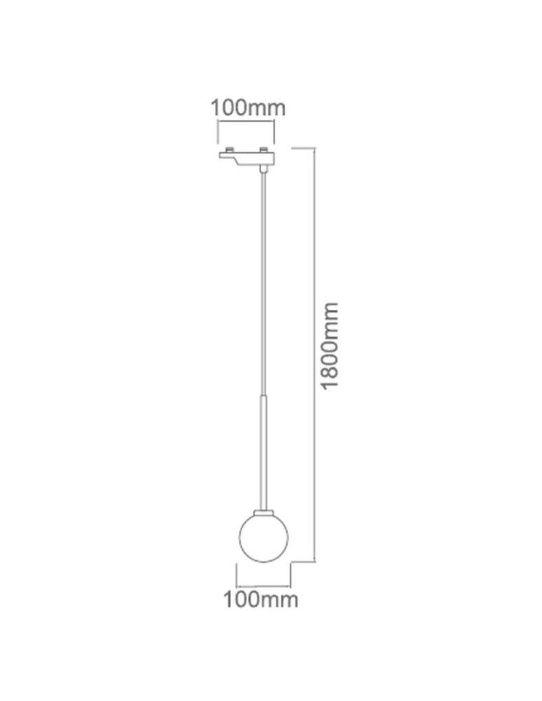 Lampy wiszące - Orlicki Design G9 9W Ota I Track - produkt kolory-swiatla.pl 3