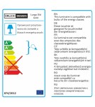 Lampy wiszące w stylu Hampton - Orlicki Design WISZĄCA E27 15W Lunga Old Gold - produkt 4