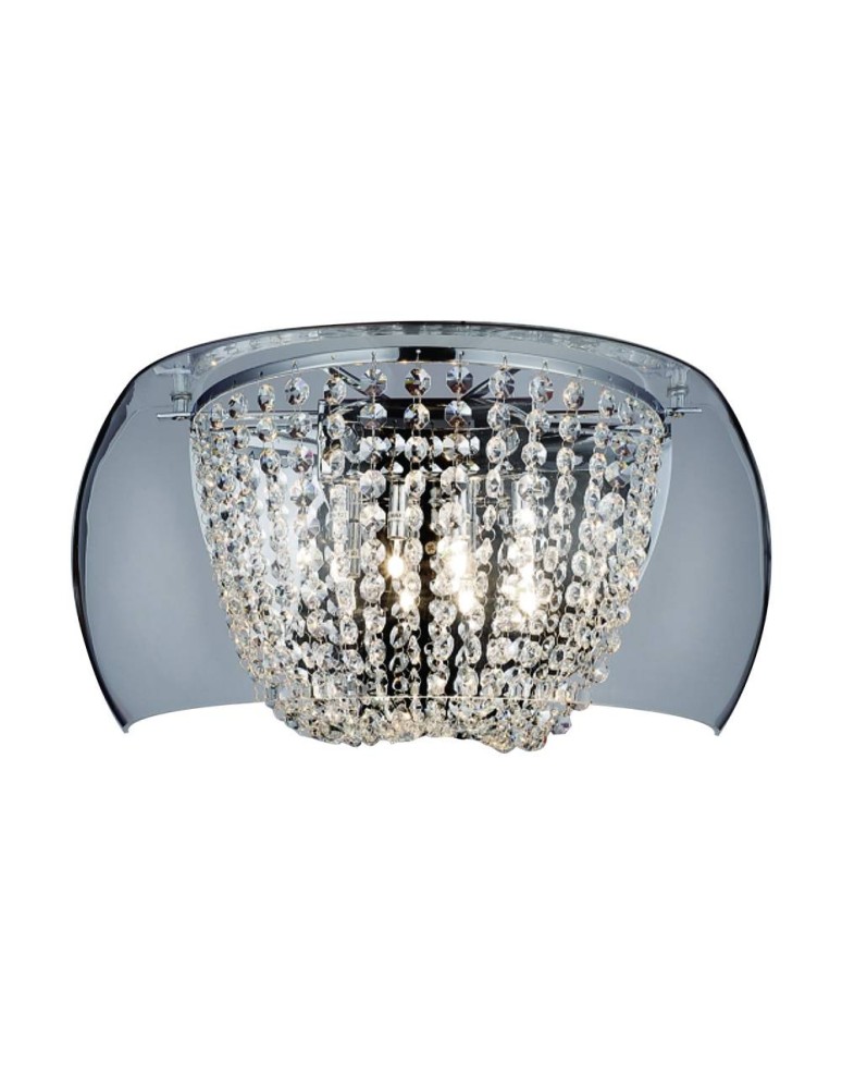 Kinkiety glamour - Orlicki Design KINKIET G4 20W Lexus Parette Claro - produkt kolory-swiatla.pl 1