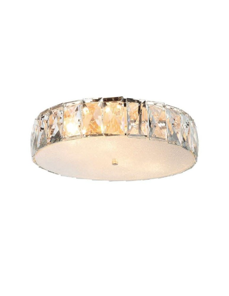 Lampy sufitowe z kryształami - Orlicki Design SUFITOWA E14 12W Intero Gold PL - produkt kolory-swiatla.pl 1