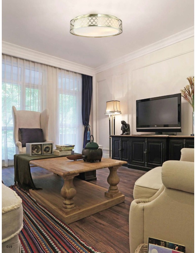 Orlicki Design SUFITOWA E27 15W Cavalli Cromo
