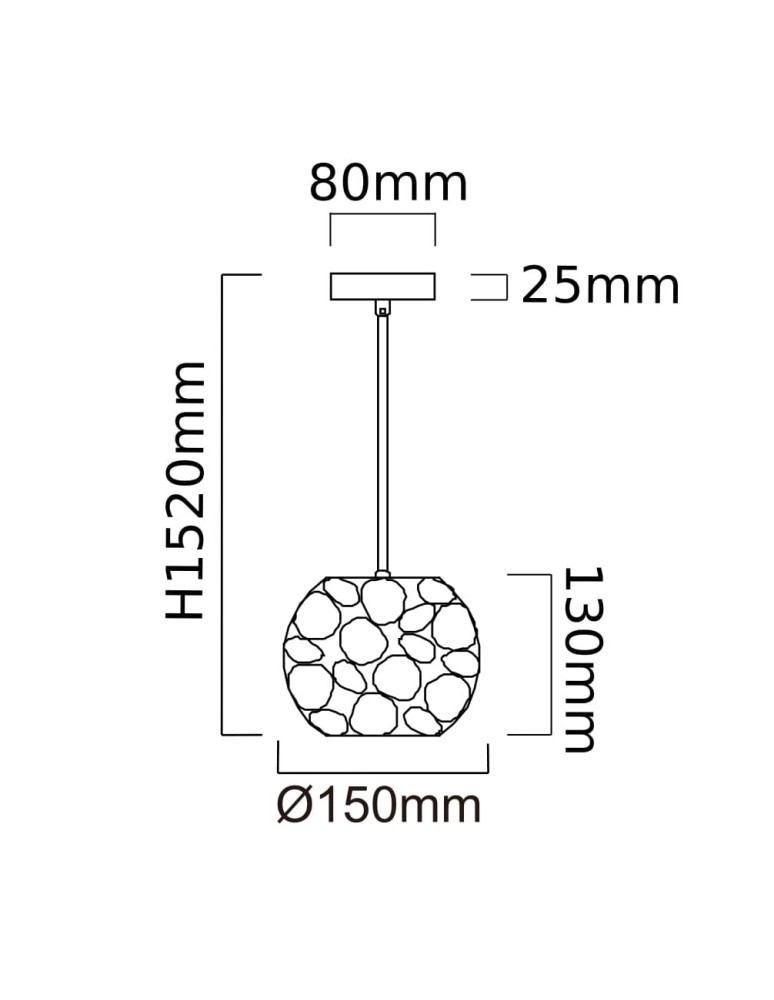 Orlicki Design WISZĄCA G9 7W Carera Cromo S