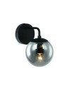 Orlicki Design KINKIET E27 8W Bao Parette Nero Fume
