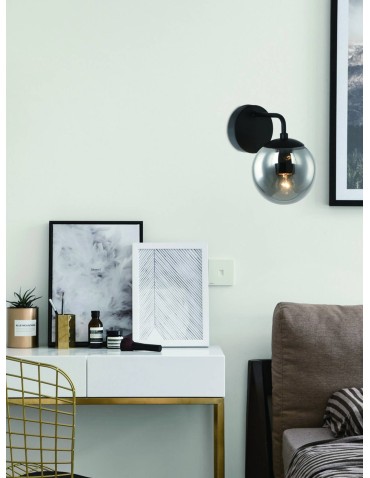 Orlicki Design KINKIET E27 8W Bao Parette Nero Fume - produkt 2