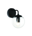 Kinkiety - Orlicki Design KINKIET E27 8W Bao Parette Nero Claro - produkt 1